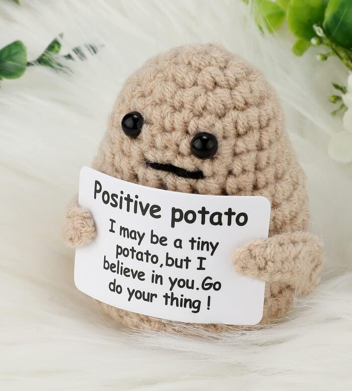 We All Could Do With A Little More Positivity In Our Lives And This Potato Toy Is Here To Serve 