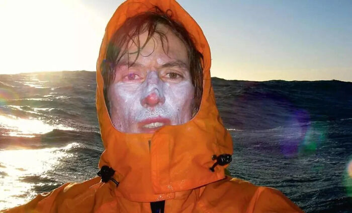 Ultima foto del piragüista Andrew McCauley, recuperada de su disco duro portátil tras su desaparición