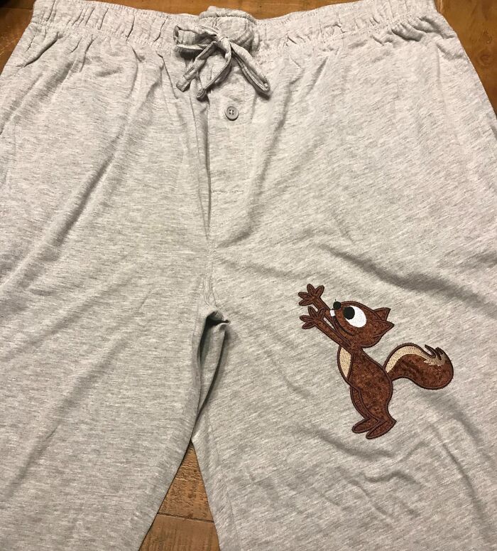 My Mother-In-Law Made All The Men In Our Family A Pair Of These Sleep Pants For Christmas