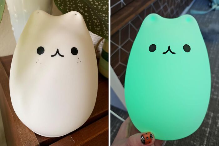 This Cat Lamp Gives The Purrfect Glow For A Nightlight 