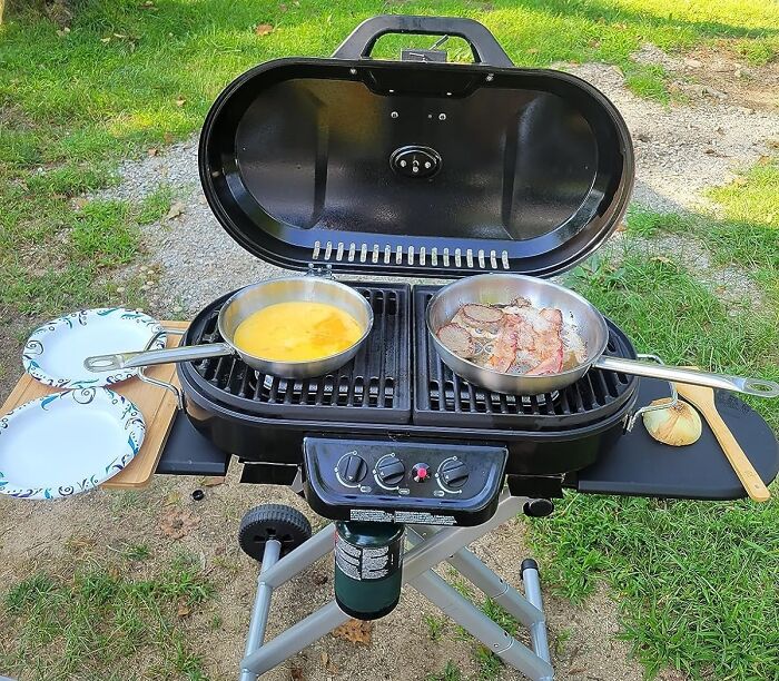 This Coleman Portable Propane Grill Proves That There Is Never A Bad Time For A BBQ