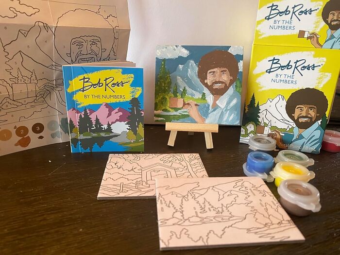  Bob Ross By The Numbers : Because Not Even Bob Can Make Artists Out Of Us All
