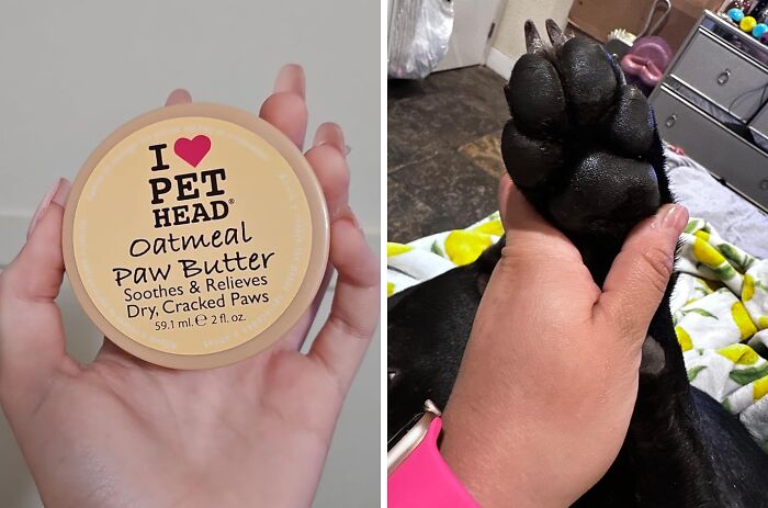 Let Your Pupper Get In On That Self-Care Routine With This Oatmeal Paw Butter 