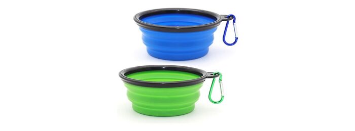 Slson Collapsible Dog Bowl (2-Pack)