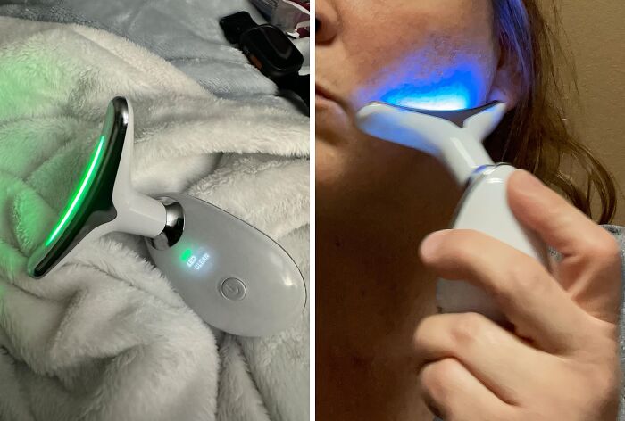 This Futuristic Beauty Device Treats Your Skin With Different Light Frequiences. Brilliant!