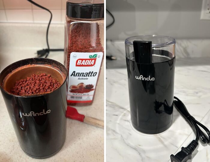 This Electric Coffee And Spice Grinder Is Much Less Effort Than A Mortar And Pestle