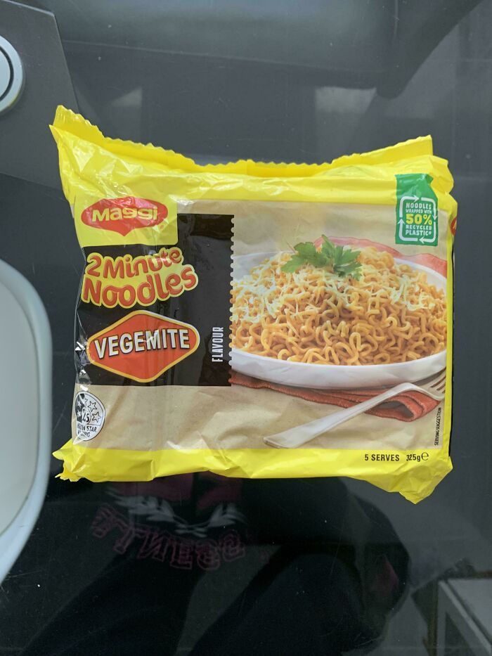 Has Anyone Seen Or Tasted This Before (Vegemite Noodles)?