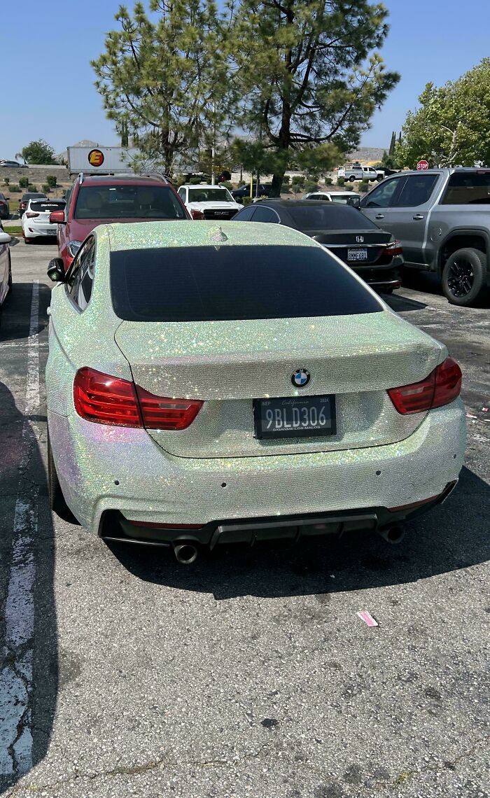 Fully Bedazzled Bmw