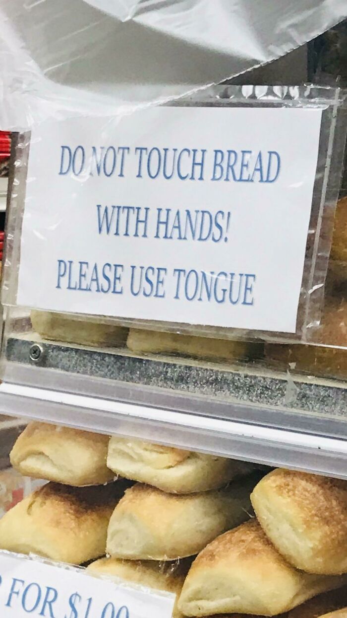 Touch Bread With What?