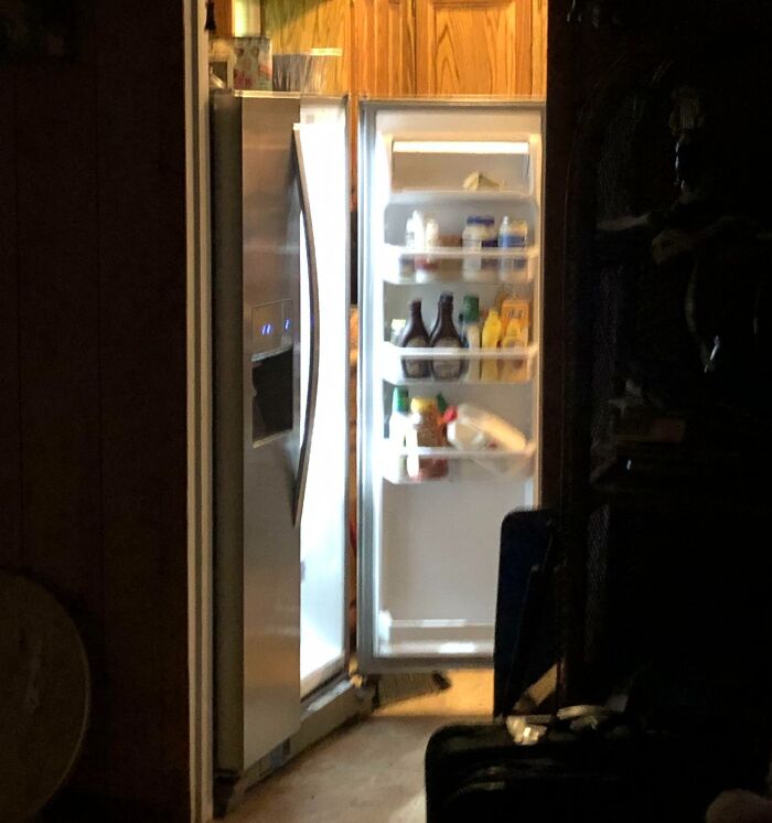 Mother-In-Law Leaves The Refrigerator Door Open The Whole Time She Cooks