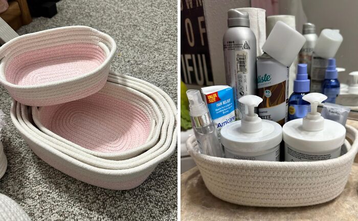 This Storage Basket Set  Will Bring Instant Organization To Any Space 