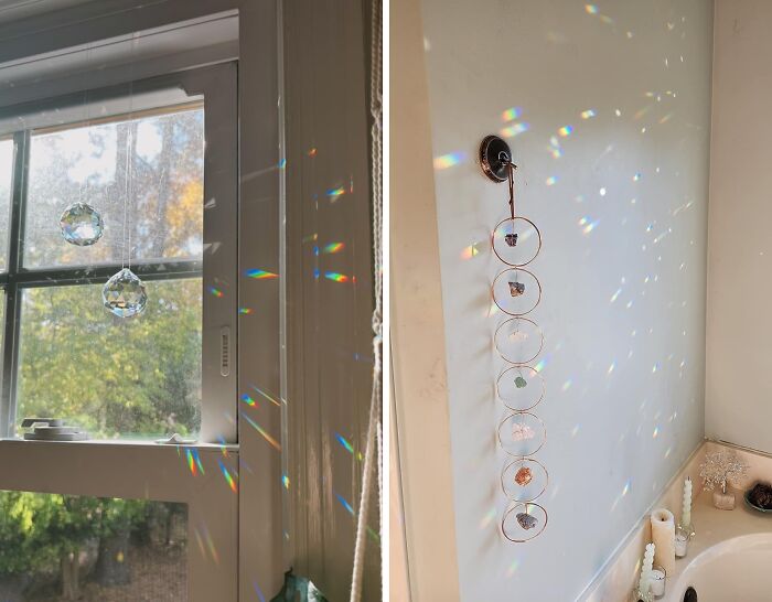 Hang A Crystal Ball Suncatcher In Front Of Your Window To Always Feel Like You Live In A Fantasy