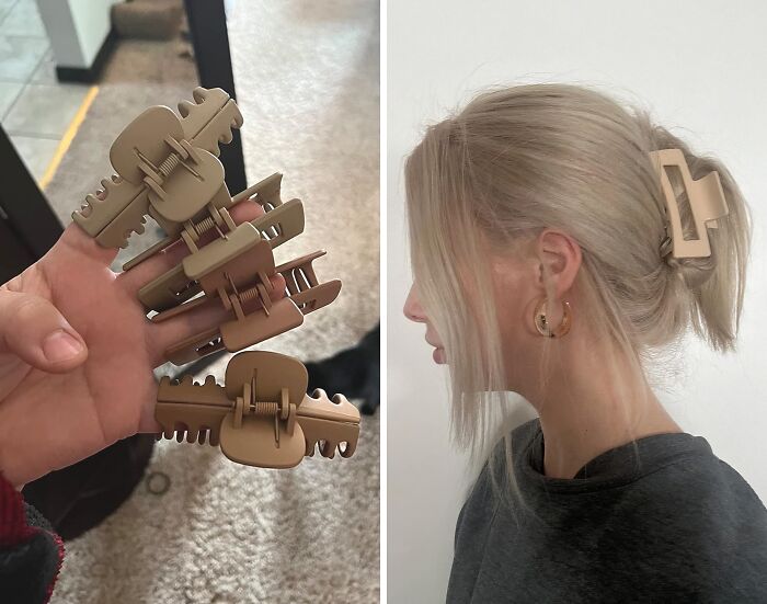 Get That "I Woke Up This Cute" Look With These Hair Claw Clips 