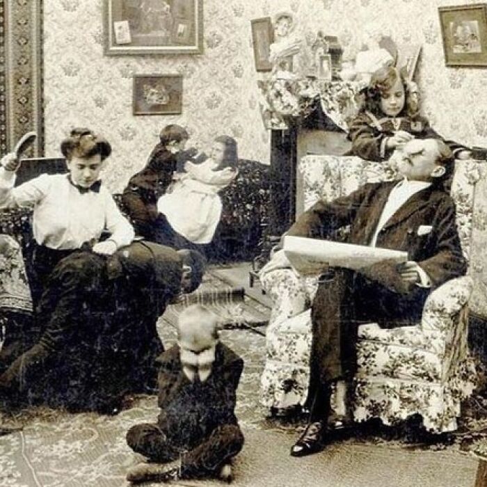 Late Victorian / Edwardian Family Frolics
