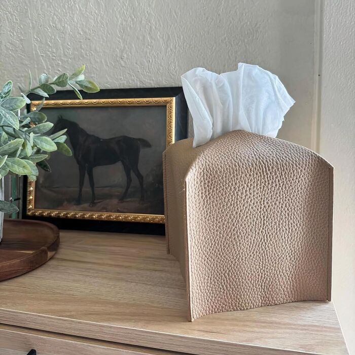 No More Unsightly Tissue Boxes With Bold Graphics Thanks To This Chic Tissue Box Cover 