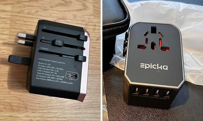 No Matter Where Your Plane Lands, You Will Be Plugged In With This Travel Adapter 