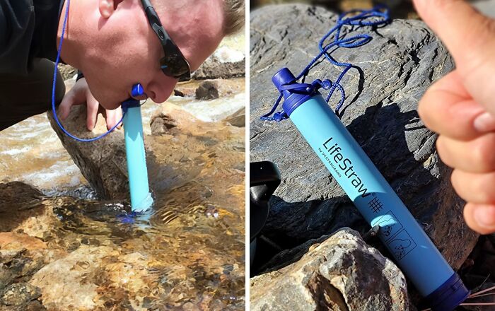 If You Love Bear Grylls Style Adventure, This Personal Water Filter Is For You