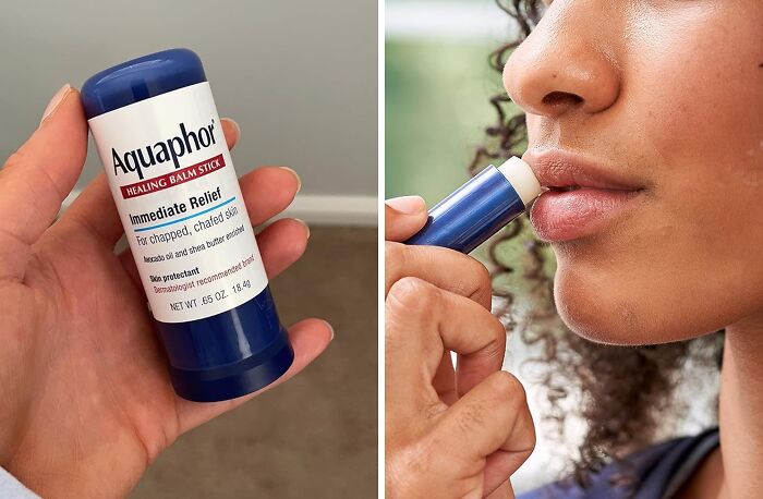 Dry Airplane Lips Are No Match For This Aquaphor Lip Repair Stick 