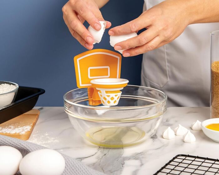 Baking Made Simpler: Meet The Dunk N' Egg Yolk Separator