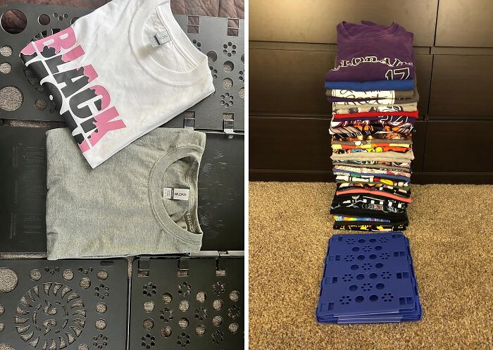 Make Your Closet Look Like Abercrombe With A T-Shirt Folding Board 