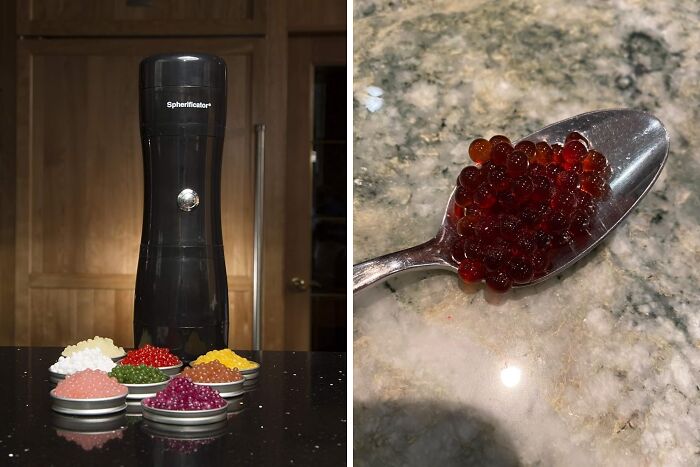 Become A Scientist In Your Kitchen With This Edible Food Caviar Former