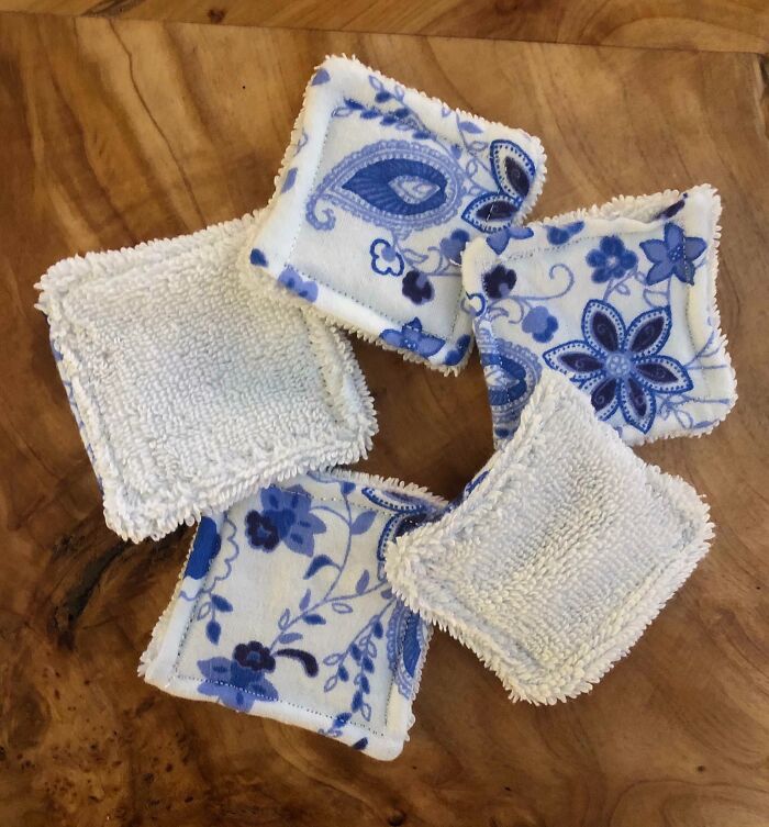 I Found Myself Buying Makeup Removing Wipes Every Few Weeks, But No More. With Fabric Remnants, An Old Hand Towel, And A Few Hours Of My Time, I’m Saving Money And The Planet