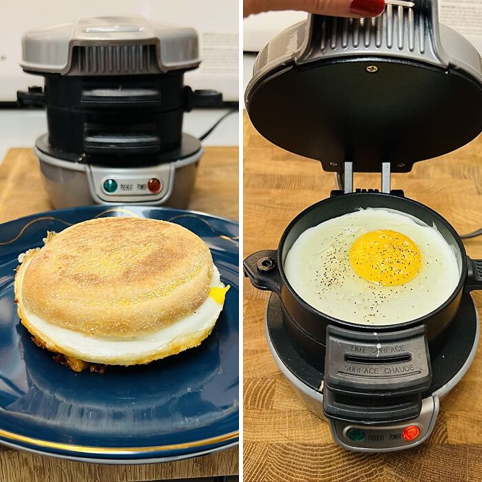 Turn Your Mornings Exciting With The Hamilton Beach Breakfast Sandwich Maker