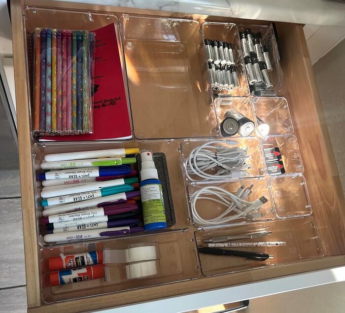 If You Clearly Need Some Help Organizing, Try These Plastic Drawer Organizers 