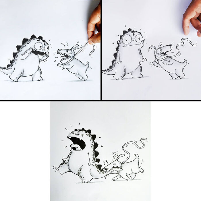 Twin Brothers’ Adorable Dragon Doodles Are Taking Instagram By Storm(New Pics)