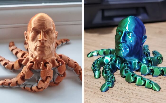  Rocktopus Fidget Toy : As If Dwayne With 2 Arms Wasn't Scary Enough!