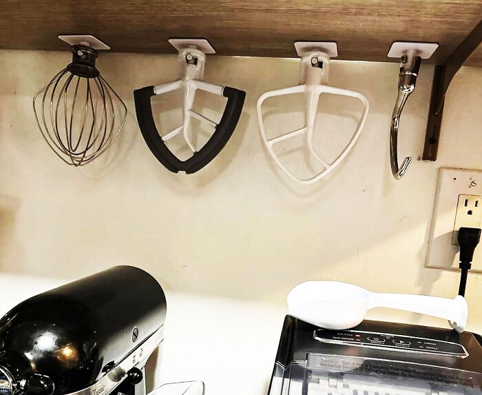 If You Are As Obsessed With Your Kitchen Aid Mixer As We Are, This Attachment Holder Will Be Your New Favorite Thing