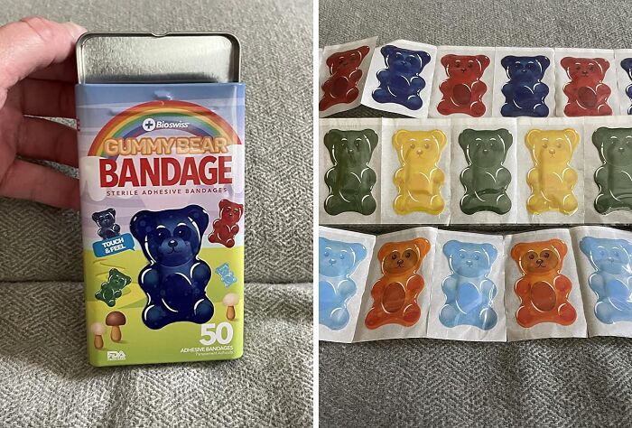 Get Gummy Bear Bandages For That Friend Who Always Has A Million Cuts And Bruises