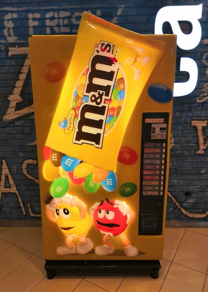 M&M's Vending Machine At My Local Mall