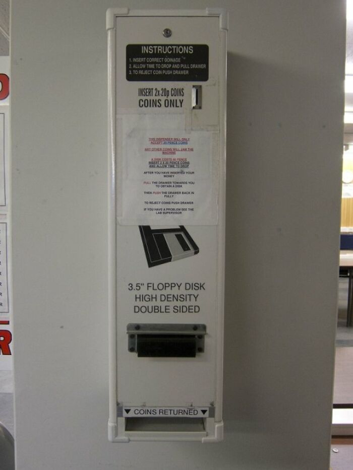 Floppy Disk Vending Machine