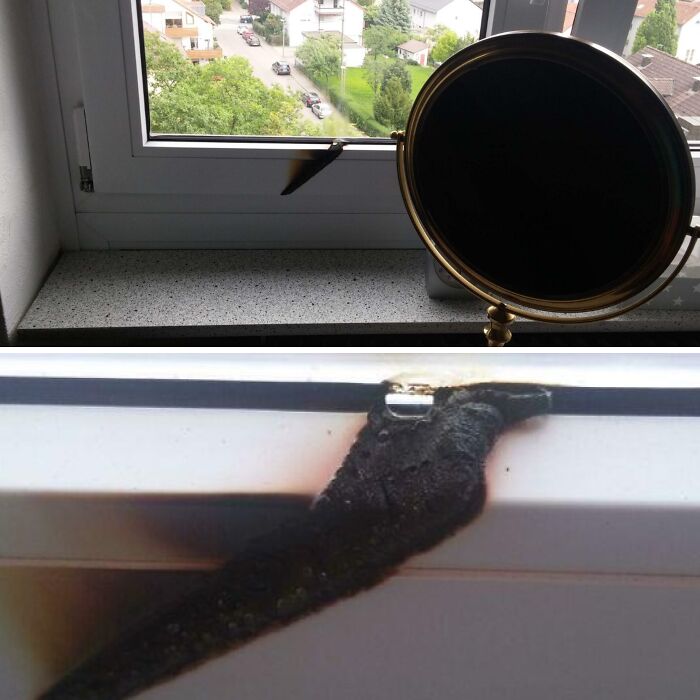 Leaving A Mirror Next To A Window And Accidentally Burning Your House Down