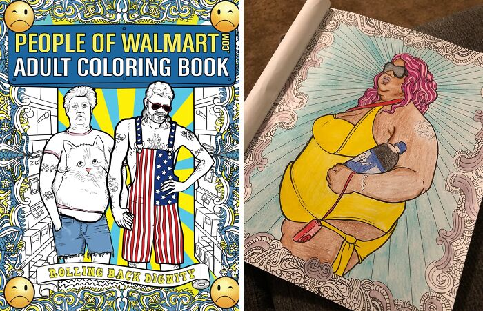  People Of Walmart Coloring Book: These Pictures Need To Be Studied 
