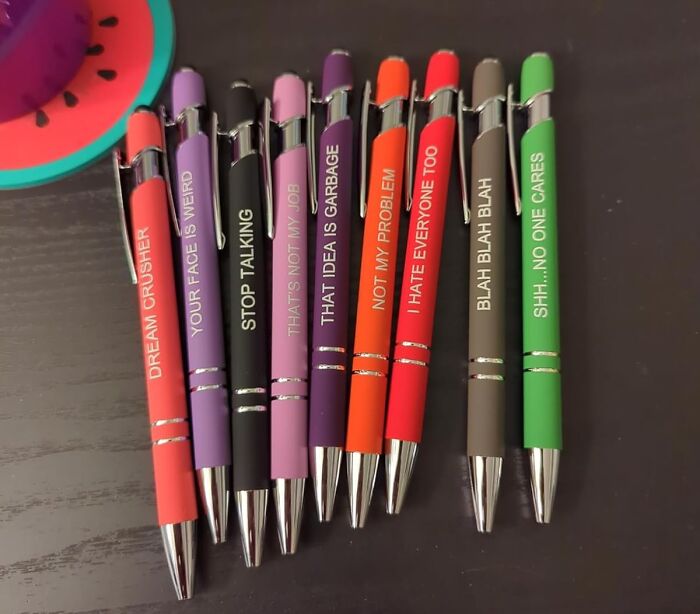 If Sarcasm Is Your Love Language, Get These Ballpoint Pens Immediately 