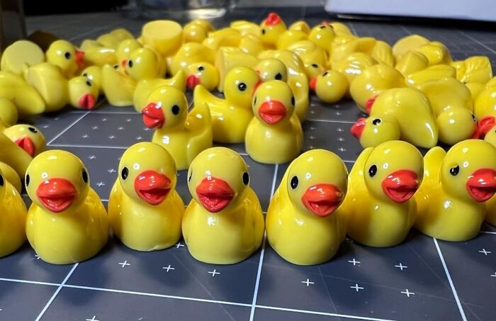 Get Yourself 200 Mini Resin Ducks For No Other Purpose Other Than To Annoy People