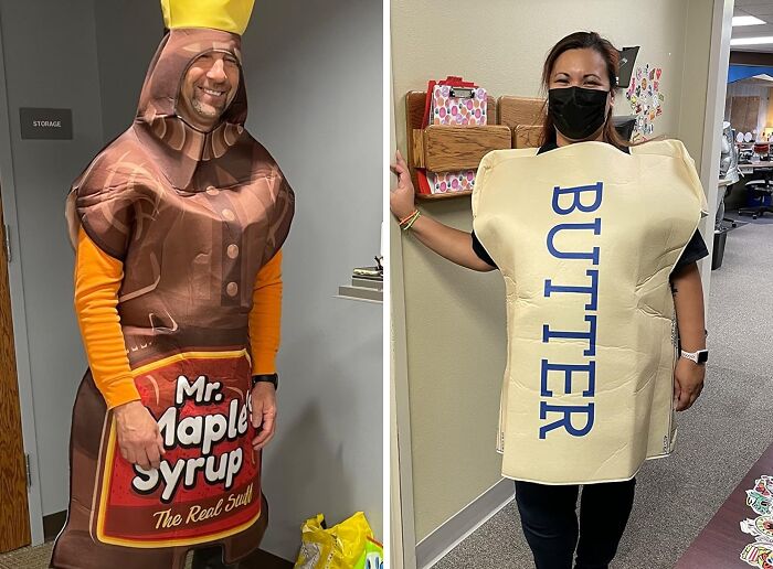 We Have All Seen The Ketchup And Mustard Costumes, But These Funny Costumes Take It One Step Further