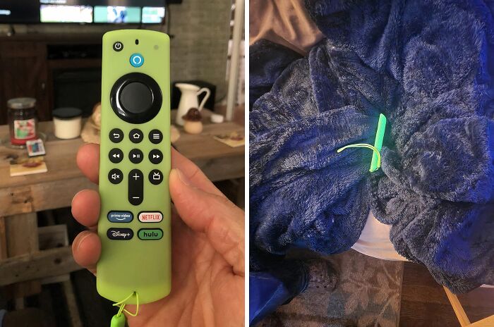  Glow In The Dark Remote Cover: Don't Lose The Remote During Your All-Nighters