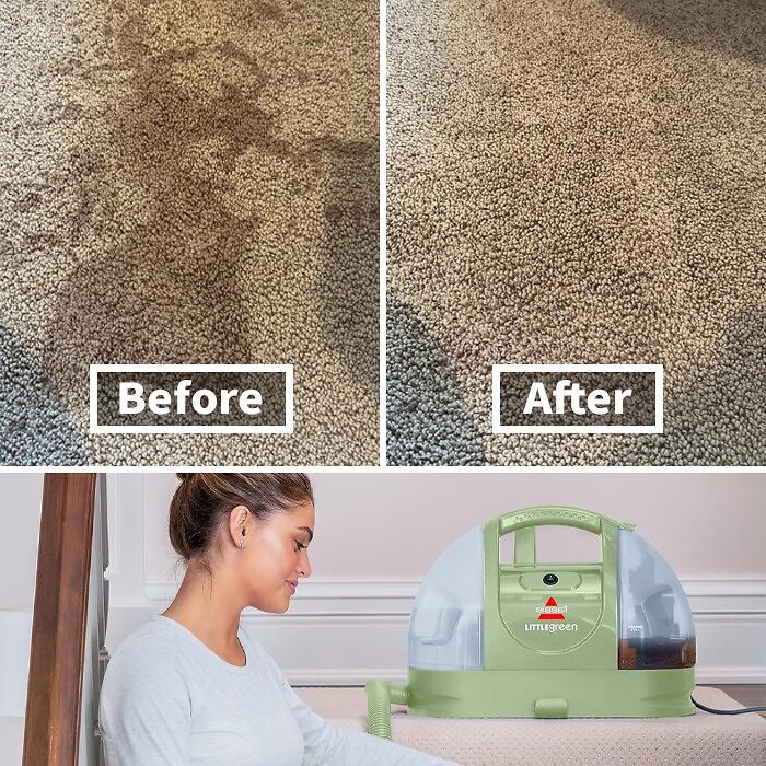 Accidents Happen. But No Spill Is A Match For This Bissel Upholstry And Carpet Cleaner  