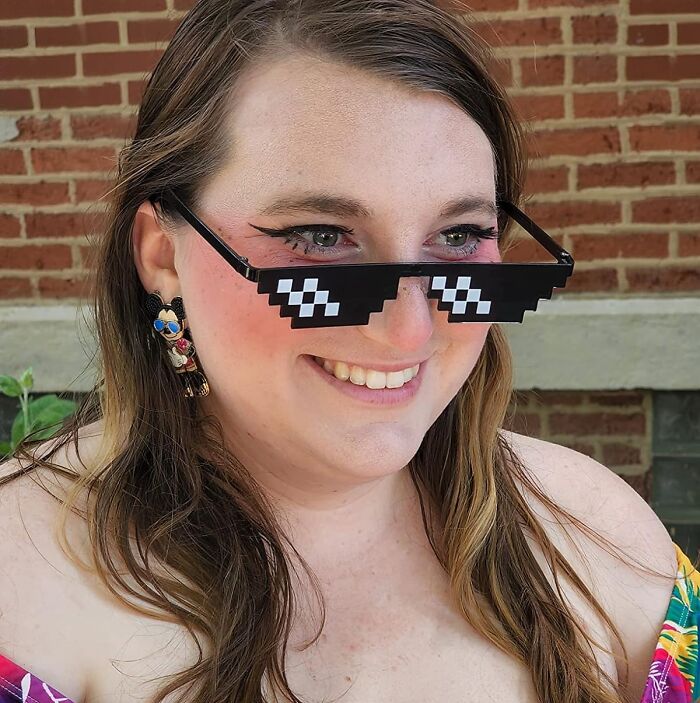 Some Pixel Sunglasses Will Show Everyone Your True Nerdy Self
