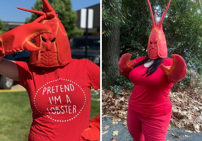 We Dare You To Wear This Claw Costume To Your Next Date At Red Lobster