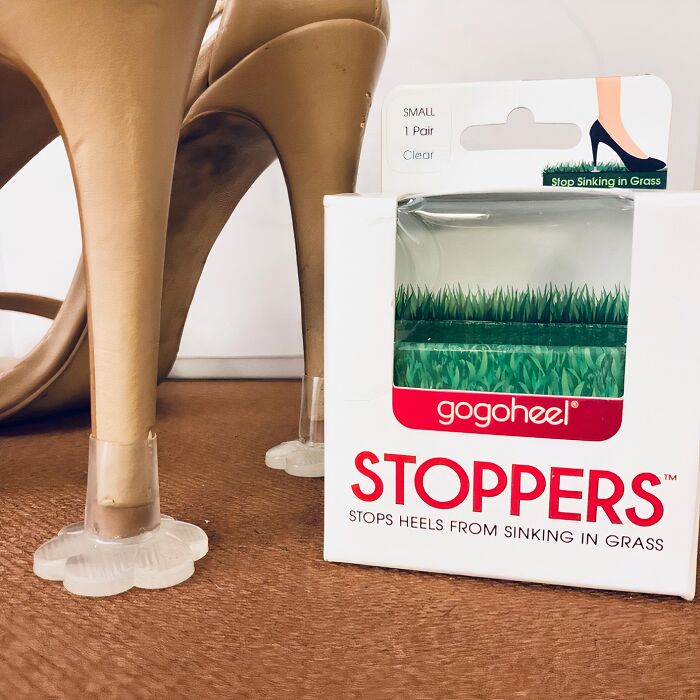 Now You Can Walk Like A Princess When You Go To The Derby With These Heel Protectors 