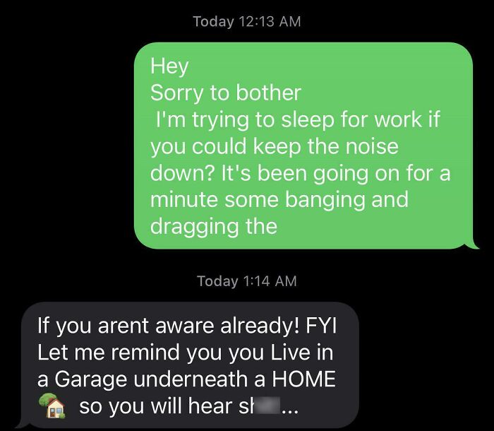 Landlord Is Out Of State. Son Lives Here. This Is His Response To Me Asking To Keep Noise Down- How Should I Proceed? I’m In California