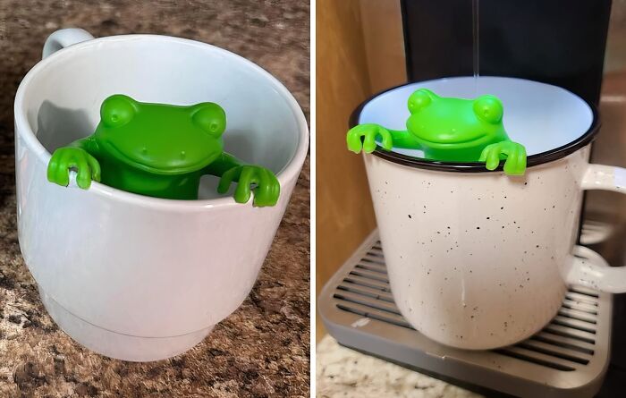 This Silicone Tea Infuser Is Toadally Adorable!