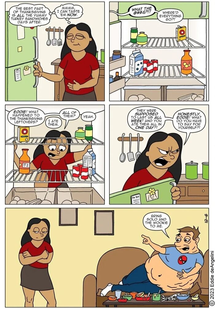 Long Collectors, Comic Strips Based On A Husband Who Loves His Wife