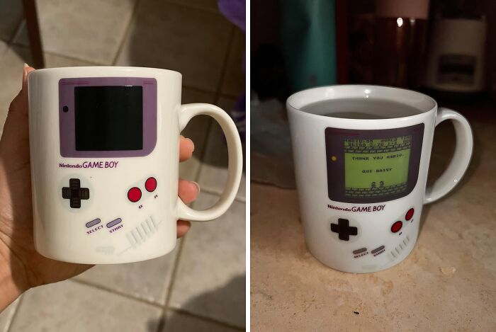 Level Up Your Morning Routine With A Heat Changing Gameboy Coffee Mug