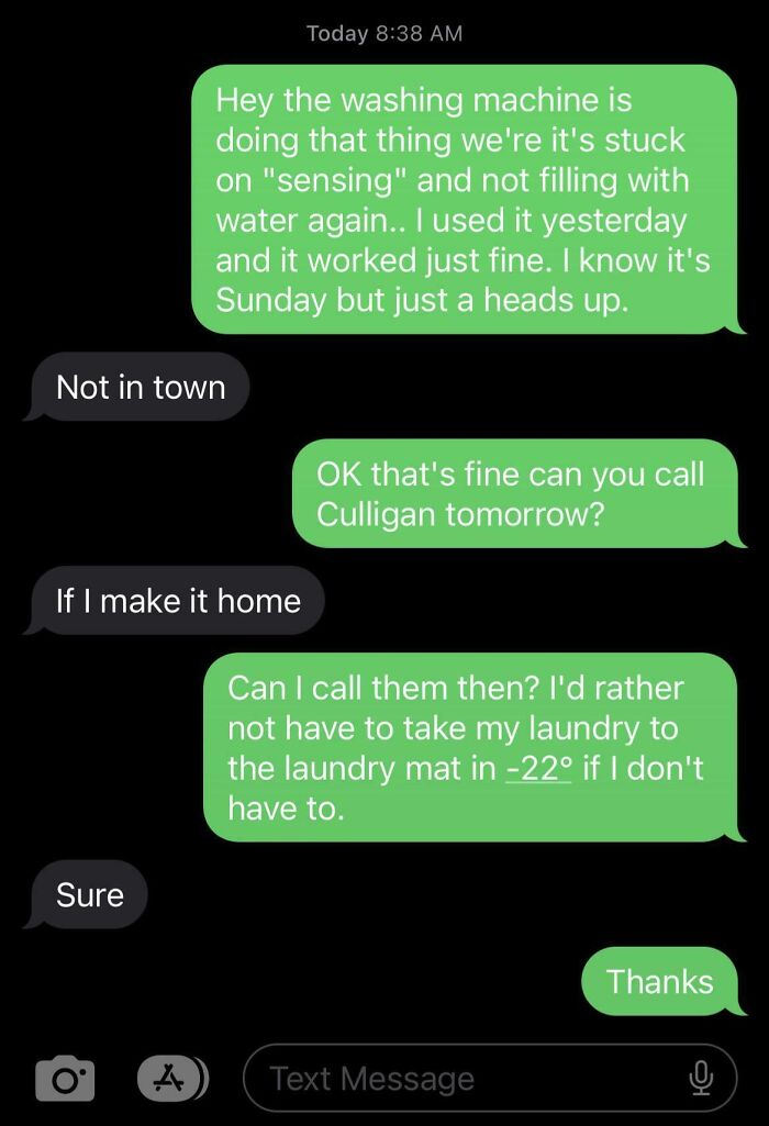 Apparently My Landlord Can’t Make A Call Because He’s “Out Of Town”