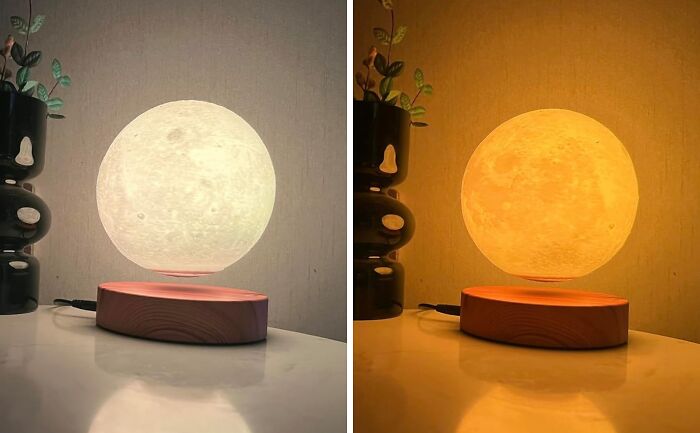 The Mesmerizing Levitating Moon Lamp – Transform Your Space With Celestial Magic
